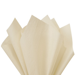 Бумага тишью «Крем / Cream (31)» 50x70 см, 30 листов