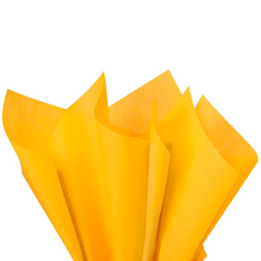 Бумага тишью «Темно-желтый / Dark yellow (16)» 50x70 см, 30 листов