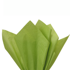 Tissue paper packaging «Green olive (30)» 50x70 cm