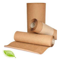 Bubble Paper packaging roll 28 cm х 20 m, brown