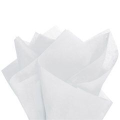 Бумага тишью «Белый / White (59)» 50x70 см, 30 листов